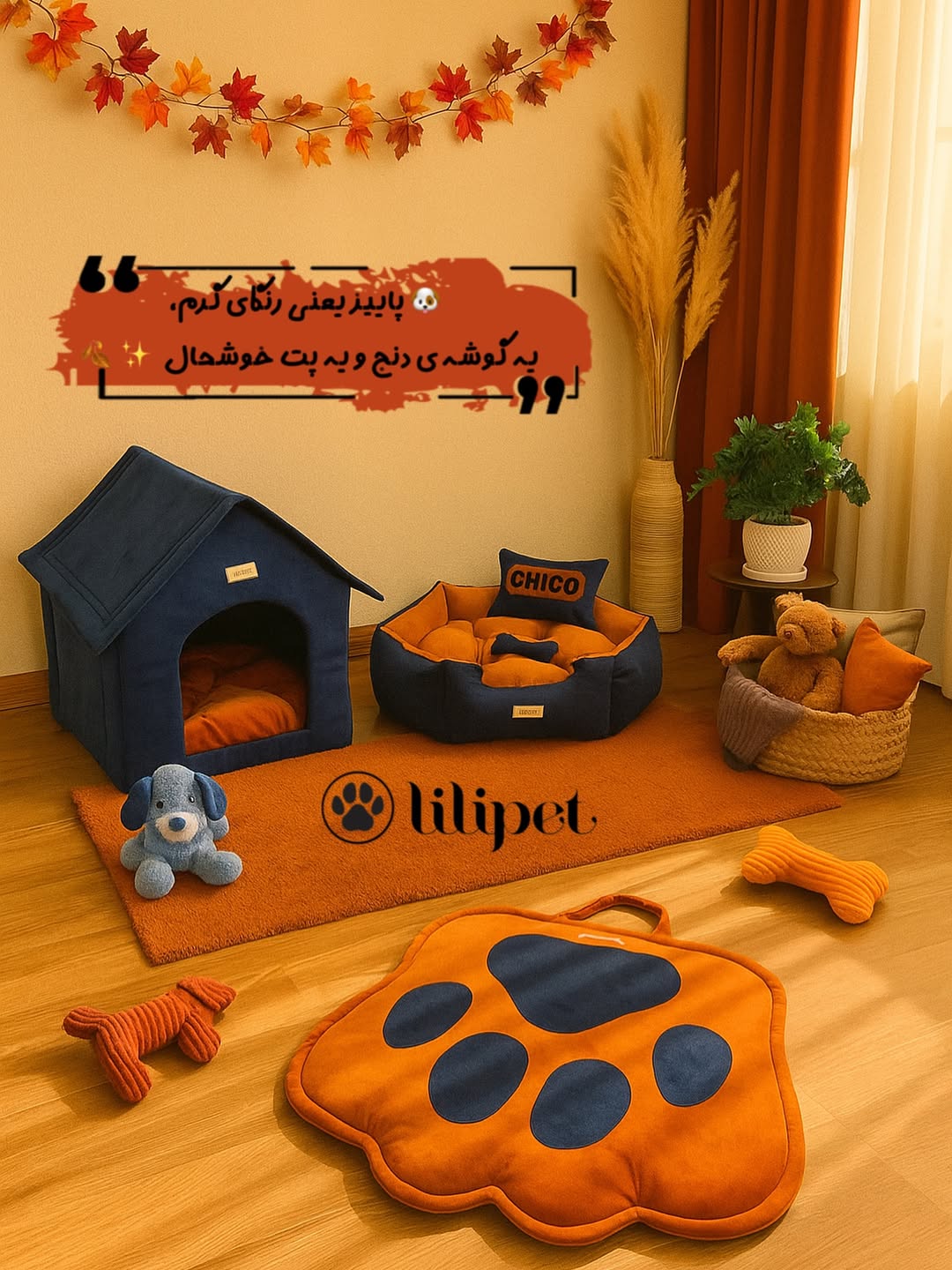 ست پاییزی پت